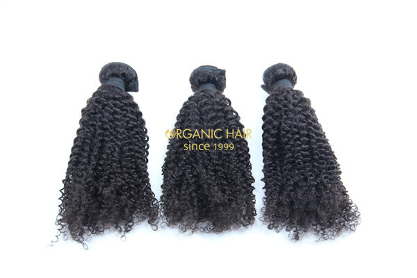 Best afro kinky curly human hair extensions wholesale